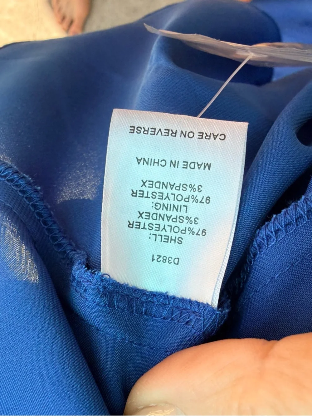 Alexia Admor Royal Blue V-Neck Midi Dress - Picture 15 of 15